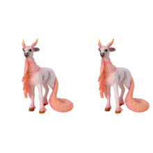 2Pièces Jouets Animaux Enfants Modèles Réalistes Cadeau Éducatif