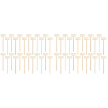 60Pièces Mini Marteaux En Bois Jouets Éducatifs Bébé Marron Clair