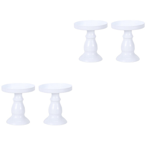 4Pièces Plateau Gâteaux Rond Pour Exposition