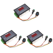 3Pièces Régulateur Pwm Vert Pour Dc Réglable À Variable