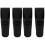 4Pièces Boîte Protection Rasoir Silicone Noire Portable 1