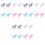 24Pièces Cake Toppers Licorne Créatifs Multicolores Pour Décor 1