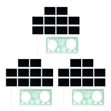 3Ensembles Cartes De Grattage En Papier Noir Écologique Pour Enfants