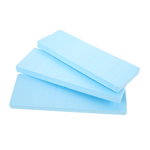 3Pièces Plaques Modélisme Bleu Mousse Pour Dioramas