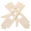 1Paire En Bois Pour Tricotage De Beige Résistant 1