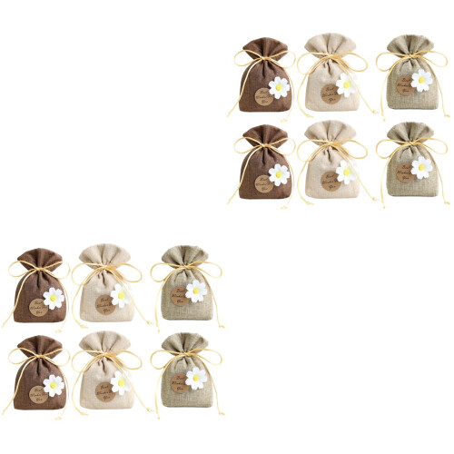 12Pièces Sachets Vides Assortis Parfumés Pour Armoire