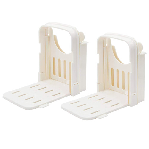 6Pièces Coupe-Pain Pliable Guide Trancheur Sandwich