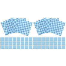100Feuilles Papier Cuisson Bleu Multifonction Pour