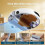 Accessories for  Flow Robot Vacuum and Mop, Zero-Tangling Roller Brushes, Dust Bag,Filters,Track Mop,Side Brushes, 2