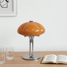 Modern Crystal Floor Lamp with Dimmable LED for Bedroom - Elegant Mushroom Design