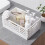 Folding Storage Box Basket Utility Cosmetic Container Desktop Holder Home Use School Desk Storage Box 5