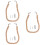 3Pièces Porte-Serviettes Mural Khaki Déco Maison 7