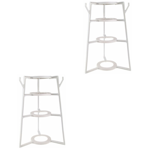 2Pièces Étagère 4 Niveaux Rangement Cuisine 1
