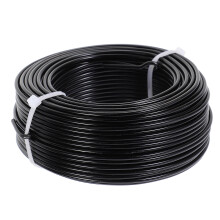 1Rouleau Fil Aluminium Noir Souple Pour Sculptés