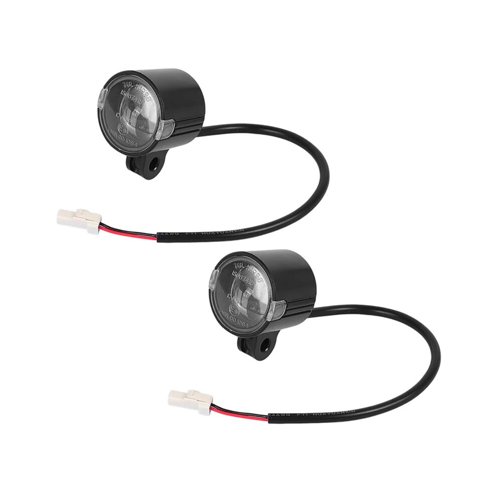 For Electric Scooter Elite Edition Night Safety Riding Headlight Accessories Headlight Headlight 2Pc 4711928060347