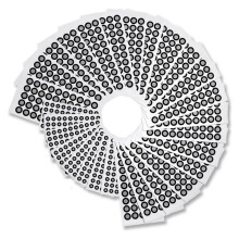 1400 Pontos de Marcadores de Digitalização 3D de 6 mm e 3 mm para Scanner 3D, Pontos de Alta Precisão para Rastreamento e Posicionamento em