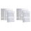 40Pcs A5 6 Ring Binder Pockets 3 Types Envelope,Zipper Closurek Bill Pouch for  Organizer Clipbook 2