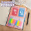 40Pcs A5 6 Ring Binder Pockets 3 Types Envelope,Zipper Closurek Bill Pouch for  Organizer Clipbook 6