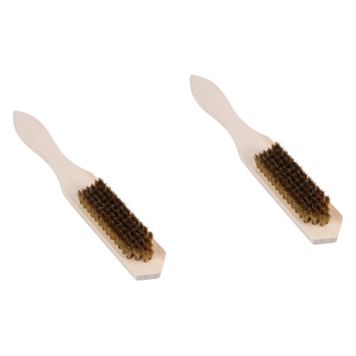 2Pièces Brosse Cuivre Pour Détachage Efficace 2