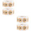4Rouleaux Stickers Autoadhésifs Kraft Khaki Pour Cadeaux 7