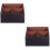 2Pièces De Rangement De Café En Trapezoïde Pour Stockage 5