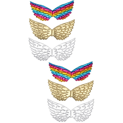 6Pièces Ailes Licorne Stylées Accessoires Costume Chic Et 1