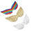 6Pièces Ailes Licorne Stylées Accessoires Costume Chic Et 7