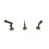3pcs Car Dent Puller Tabs M8 Dent Puller for Hail Damage and Dent Repair Tools Car Repair Tools 6