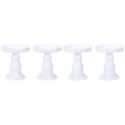 4Pièces Plateau Gâteaux Rond Pour Exposition 1