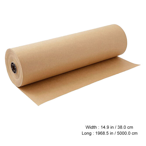 1Rouleau Papier Kraft Résistant Kaki Pour , Cadeaux Fleurs 1