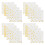 20Serviettes Décoratives Papier Or Pour Dîner 6