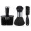 9Pièces Kit Brosse Nettoyage, Brosse Portable Noire, Coiffeur 7