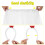 1Ensemble Bandeau Pâques Poulet Coloré Tutu Costume 5