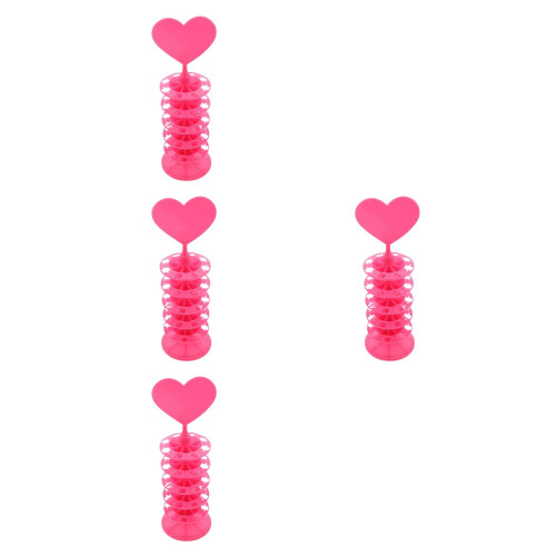 4Pièces Support Lollipops Rose Réglable Pour Événements Festifs 1
