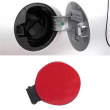 Car Red Fuel Tank Outer Cover Flap 6R0809857D for 2011-2018 Fuel Tank Door Fuel Filler Cap 6RU809857