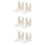 6Pièces Coupe-Pain Pliable Guide Trancheur Sandwich 8