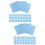 100Feuilles Papier Cuisson Bleu Multifonction Pour 6