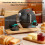 Manual Bread Slicer for Homemade Bread with Hand Crank, Scale , Metal Guide, Adjustable Thickness and Foldable Base 5