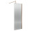 Balterley Balterley Fluted Wetroom Screen with Support Bar, 800mm, Brushed Bronze 1