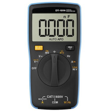 Multimètre de Poche DT-101N à Sélection Automatique de Gamme, Testeur de Courant NCV, Grand Écran Rétroéclairé, Voltmètre Portable