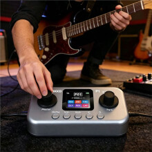 Kokko P1 Pocket Multi-Effects Guitar Pedal with OTG, 20 Cab Sims 7 Modulations 5 Delays 6 Reverbs