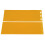 2Pcs 5.4mm Beeswax Press Mold Rubber Comb Yellow 5
