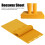2Pcs 5.4mm Beeswax Press Mold Rubber Comb Yellow 17
