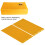 2Pcs 5.4mm Beeswax Press Mold Rubber Comb Yellow 13