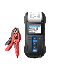 TOPDON BT300P Autobatterijtester met Printer 12V Digitale Laad- en Starttesttool voor Voertuigen Auto-Analyse