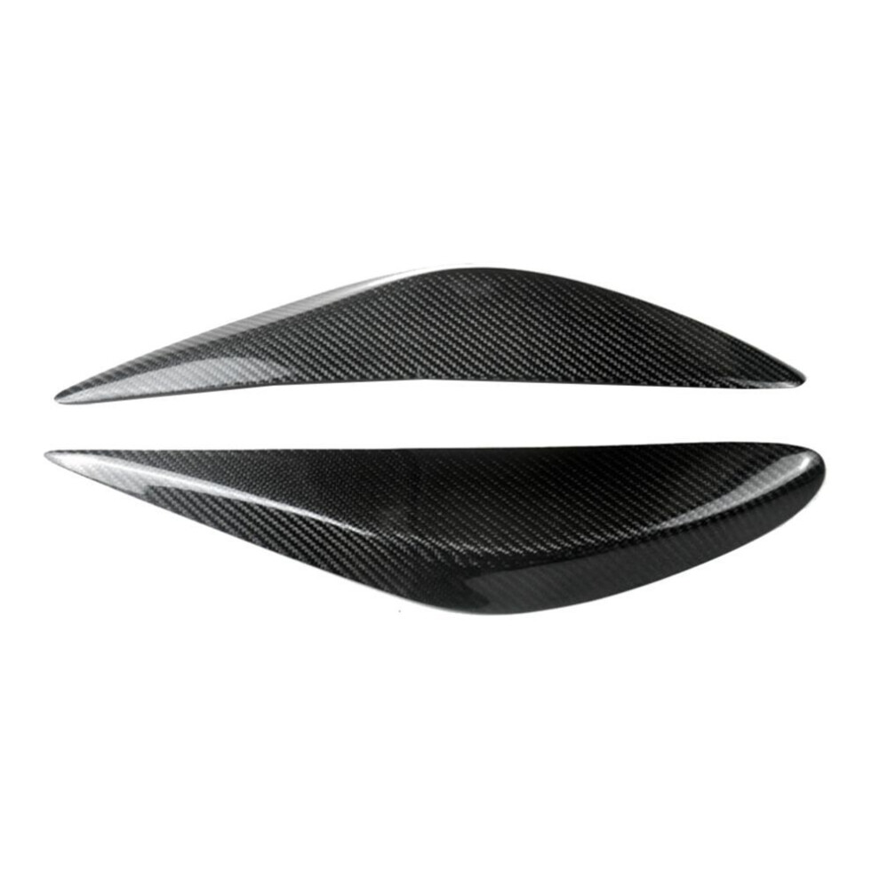 For Teana 2013-2015 Dry Carbon Fiber Front Headlight Lamp Eyebrow Trim 4144691952562