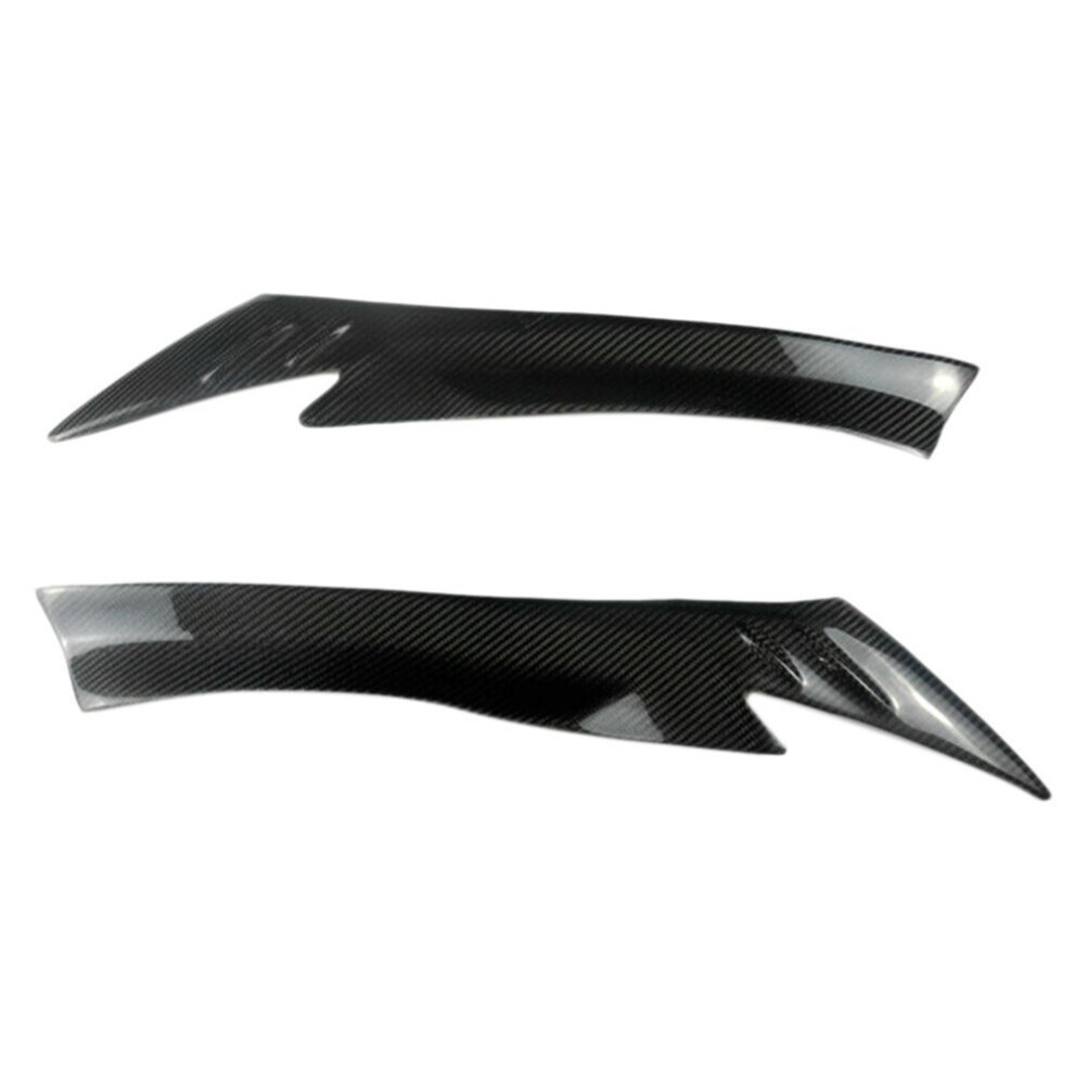 For -5 Cx5 2013-2016 Carbon Fiber Front Headlights Eyebrow Lamp Eyelid 5445500123425