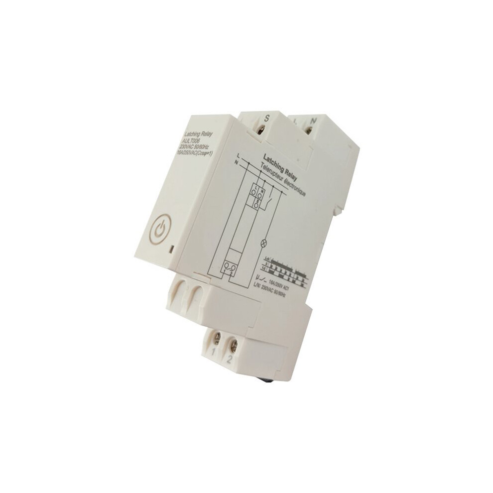 Aul006 Pulse Timer Small Delay Relay 230V 16A Din Rail Cyclic Timing Controller Pulse Output Trigger Relay Ault006 4712553226443