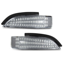 2 Luces LED Dinámicas de Intermitente para Espejo Retrovisor 817410D020 817310D080 para Yaris III Hybrid 2011-2019