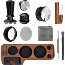 9-Pakowa Stacja do Ubijania Espresso, Ubijak do Dystrybutora Kawy, Mieszadło WDT, Lejek Dozujący i Sitko do Krążków 58 mm
